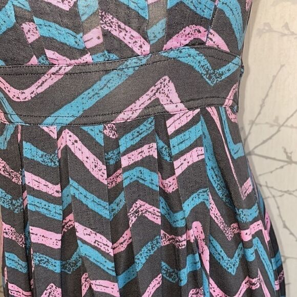 MARC‎ by Marc Jacobs blue & pink dress, Size XS - Picture 7 of 14